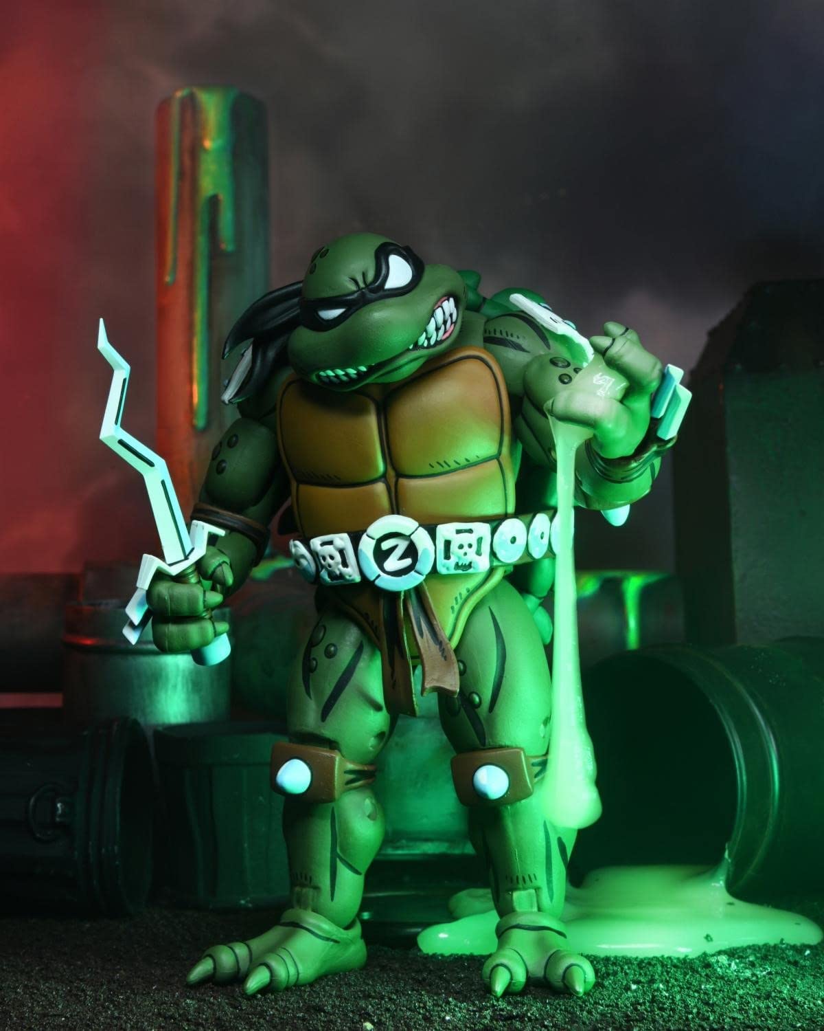 NECA TMNT Archie Comics Slash AF Statuen, Mehrfarbig (83833
