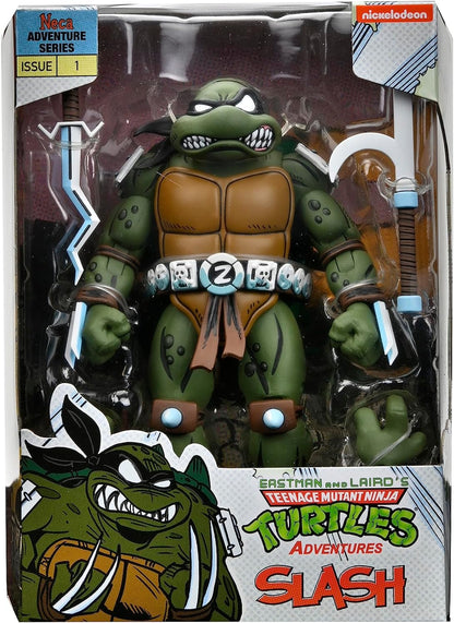 NECA TMNT Archie Comics Slash AF Statuen, Mehrfarbig (83833