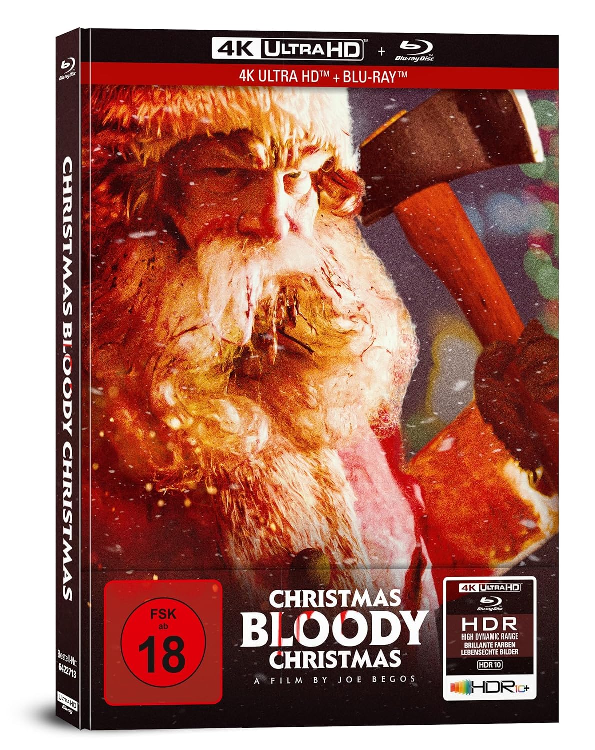 Christmas Bloody Christmas - 2-Disc Limited Collector's Edition im Mediabook (4K Ultra HD) (+ Blu-ray
