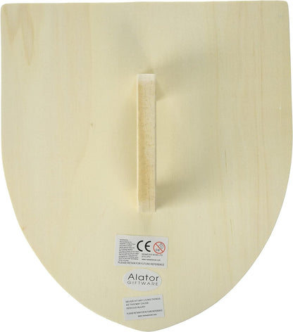Nemesis Now Rampant Lion Shield 35cm Toy, Wood, Yellow, One Size