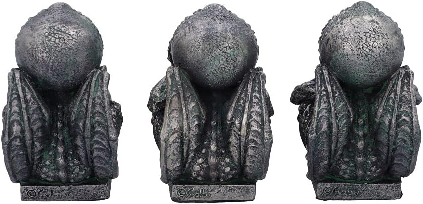 Nemesis Now Cthulhu figurine Three Wise Cthulhu 7 cm