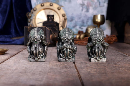 Nemesis Now Cthulhu figurine Three Wise Cthulhu 7 cm