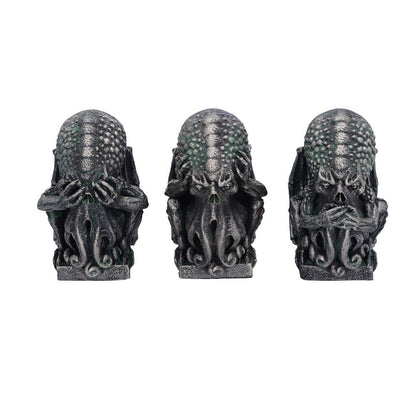 Nemesis Now Cthulhu figurine Three Wise Cthulhu 7 cm