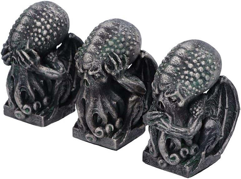 Nemesis Now Cthulhu figurine Three Wise Cthulhu 7 cm