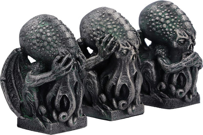 Nemesis Now Cthulhu figurine Three Wise Cthulhu 7 cm