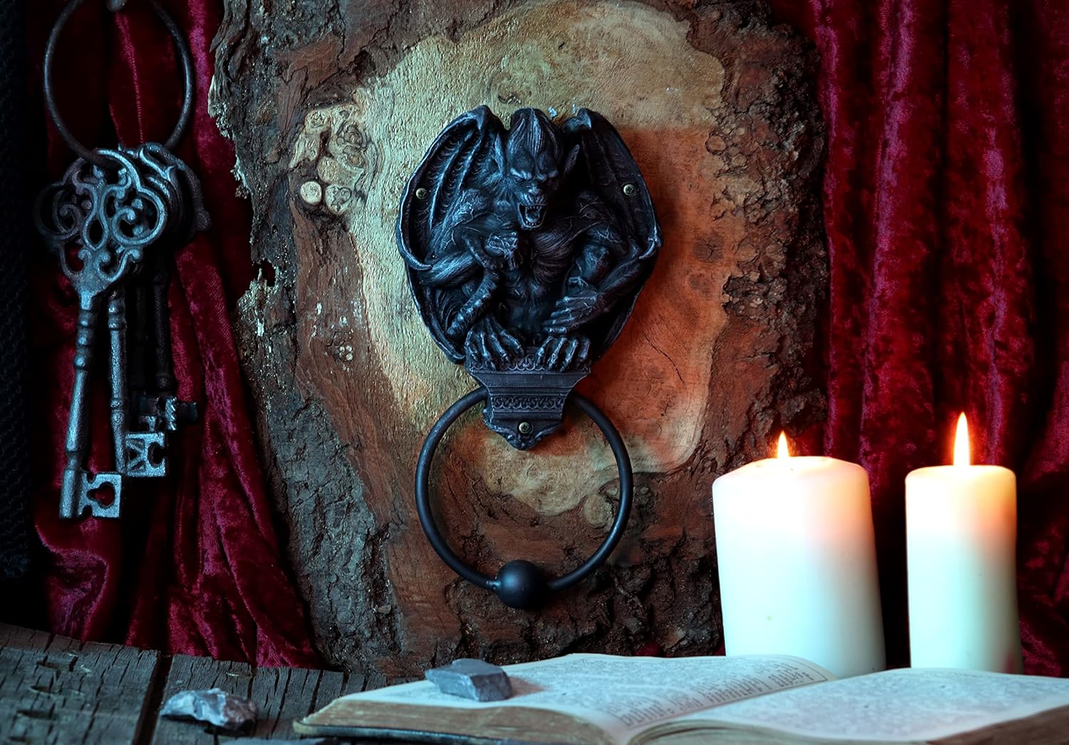 Grotesque Gothic Door Knocker 21.8Cm