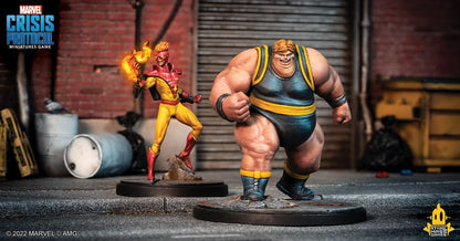 Marvel Crisis Protocol - The Blob & Pyro - Juego de Miniaturas en Inglés