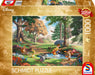 Schmidt | Thomas Kinkade: Disney Winnie the Pooh Puzzle - 1000pc | Puzzle | Ages 12+ | 1 Players , Large