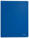 Leitz Recycle Sichtbuch A4, 10er Pack, Mit 20 Fächern für die Dokumentenablage, Premium-Qualität, 100 % recycelbar, CO2-kompensiert, Umweltfreundlich, Recycle Serie, Blau, 46760035