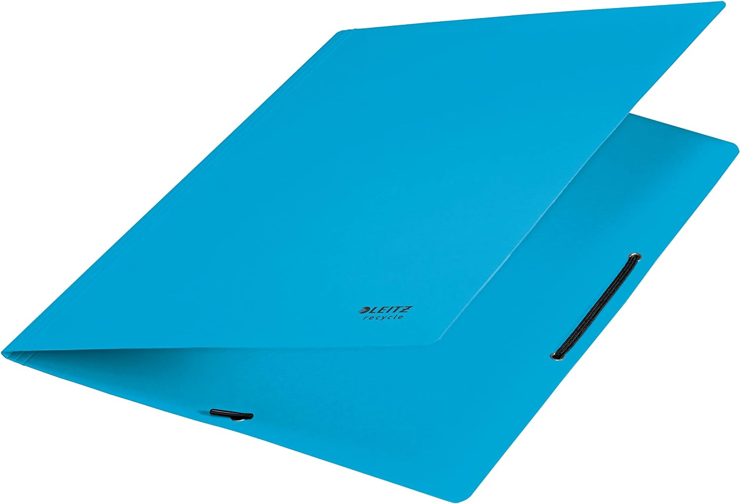 Leitz Recycle 39080035 A4 Corner Binder for 250 Sheets for Document Storage & Filing, 100% Recycled & Recyclable, Climate Neutral, Environmentally Friendly, Recycle Series, Blue, Pack of 10