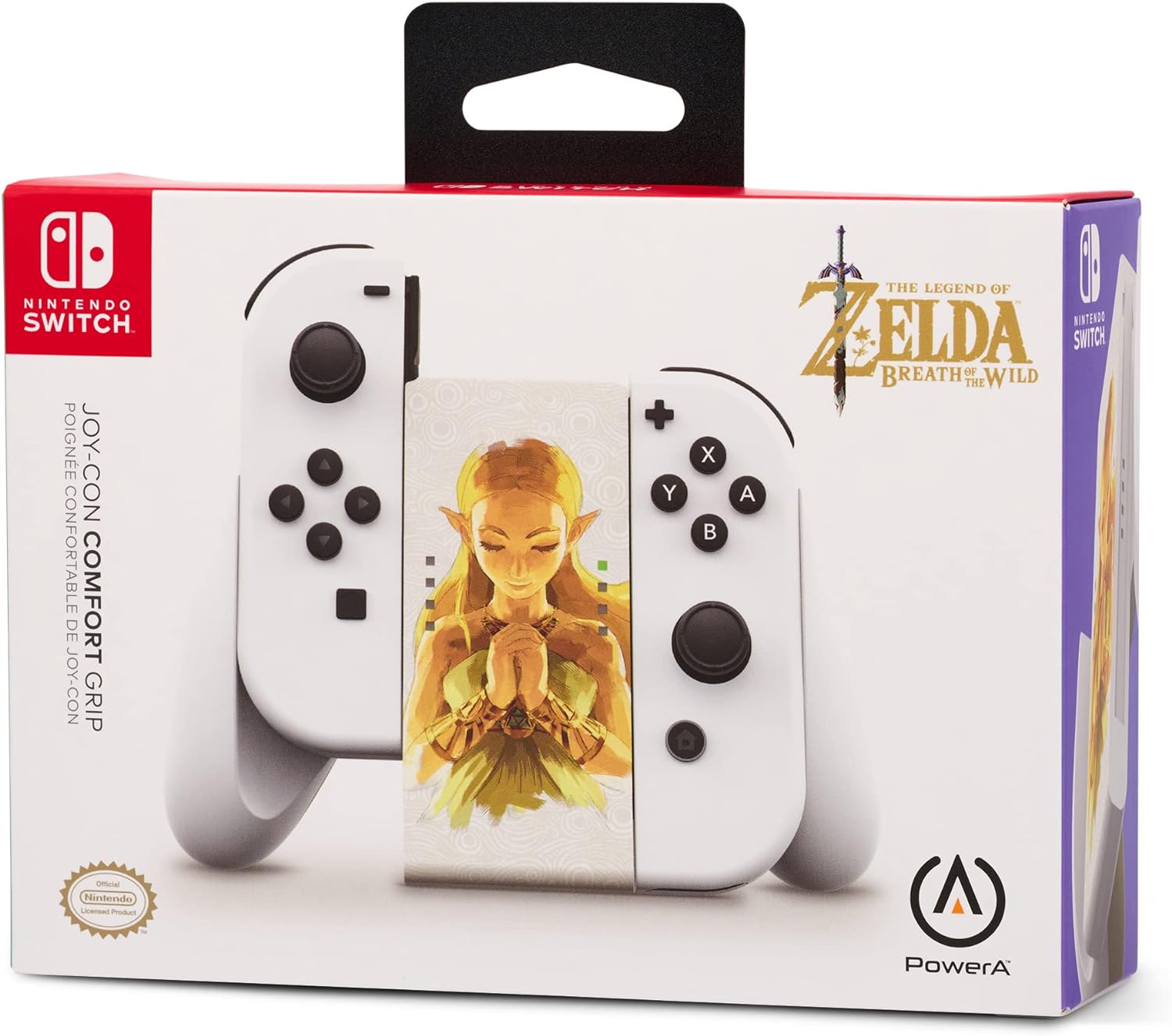 PowerA Joy-Con Comfort Grip for Nintendo Switch - Princess Zelda