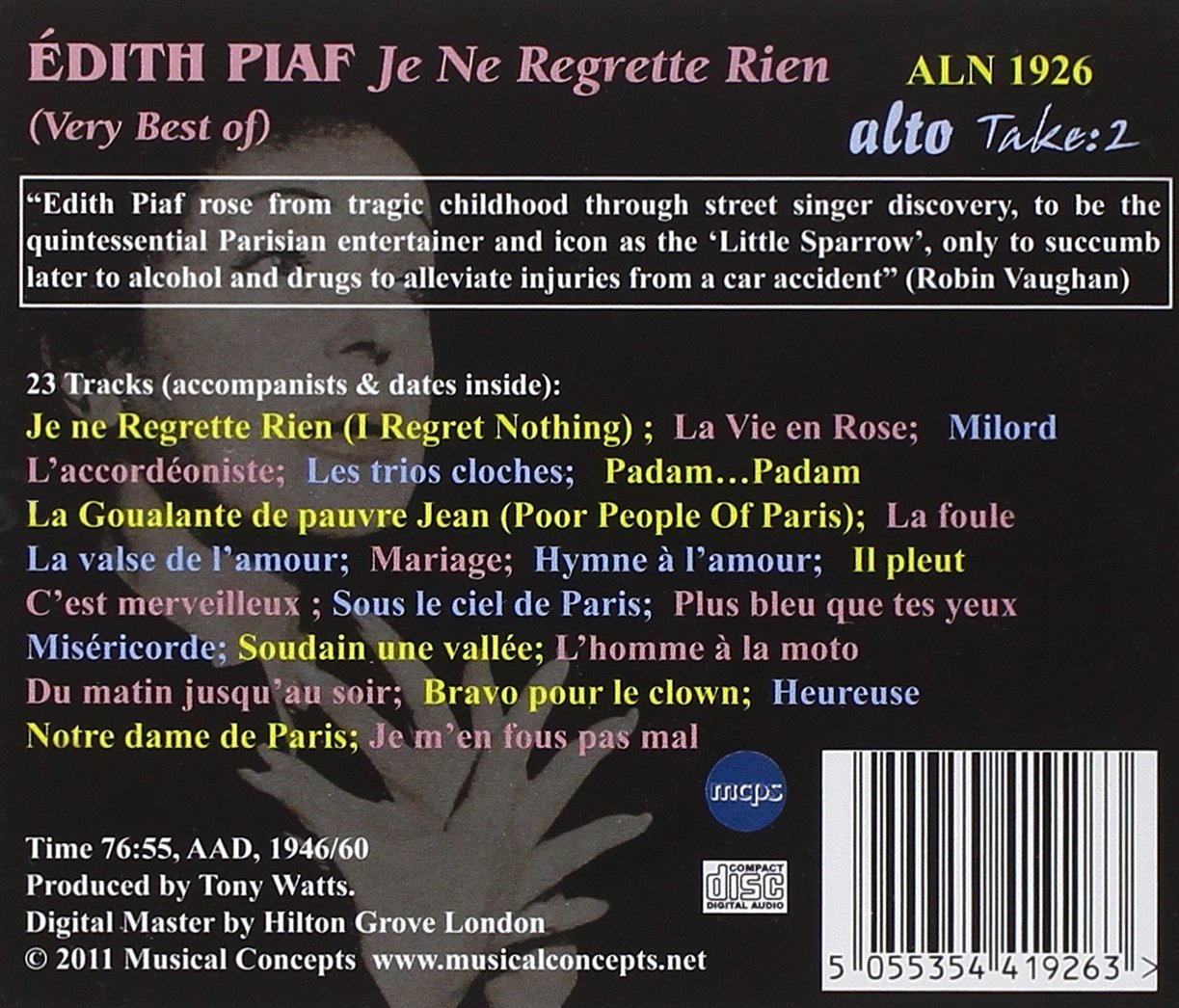 Je Ne Regrette Rien