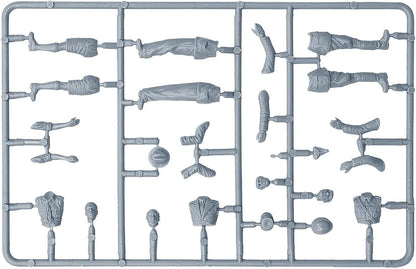 Miniart MIN38075 1:35-Germany Civilians 30-40s (Resin Head) Scale Model kit