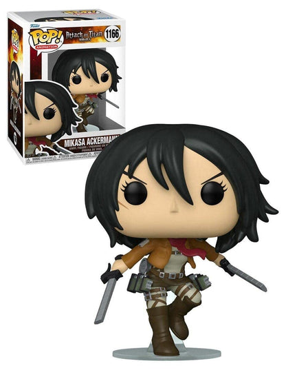 Funko POP! Animation: Attack on Titan - Mikasa Ackerman - Collectable Vinyl Figure - Gift Idea - Official Merchandise - Toys for Kids & Adults - Anime Fans - Model Figure for Collectors and Display