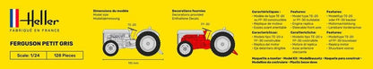 Heller 1:24 Gift Set - Ferguson TE-20 Petit Gris