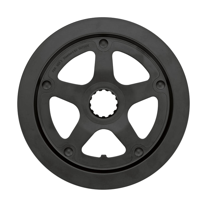 FSA Bosch G3 eBike Direct Mount Chainring w/Guard in Black 38T, Black