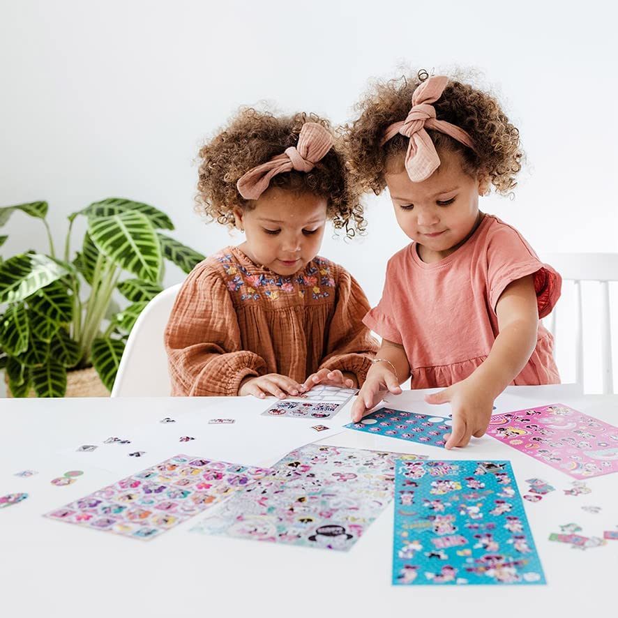 Totum 580206 Disney Sticker Set - Over 300, Beautiful Glitter & Laser Sticker Motifs by Minnie Mouse and Friends