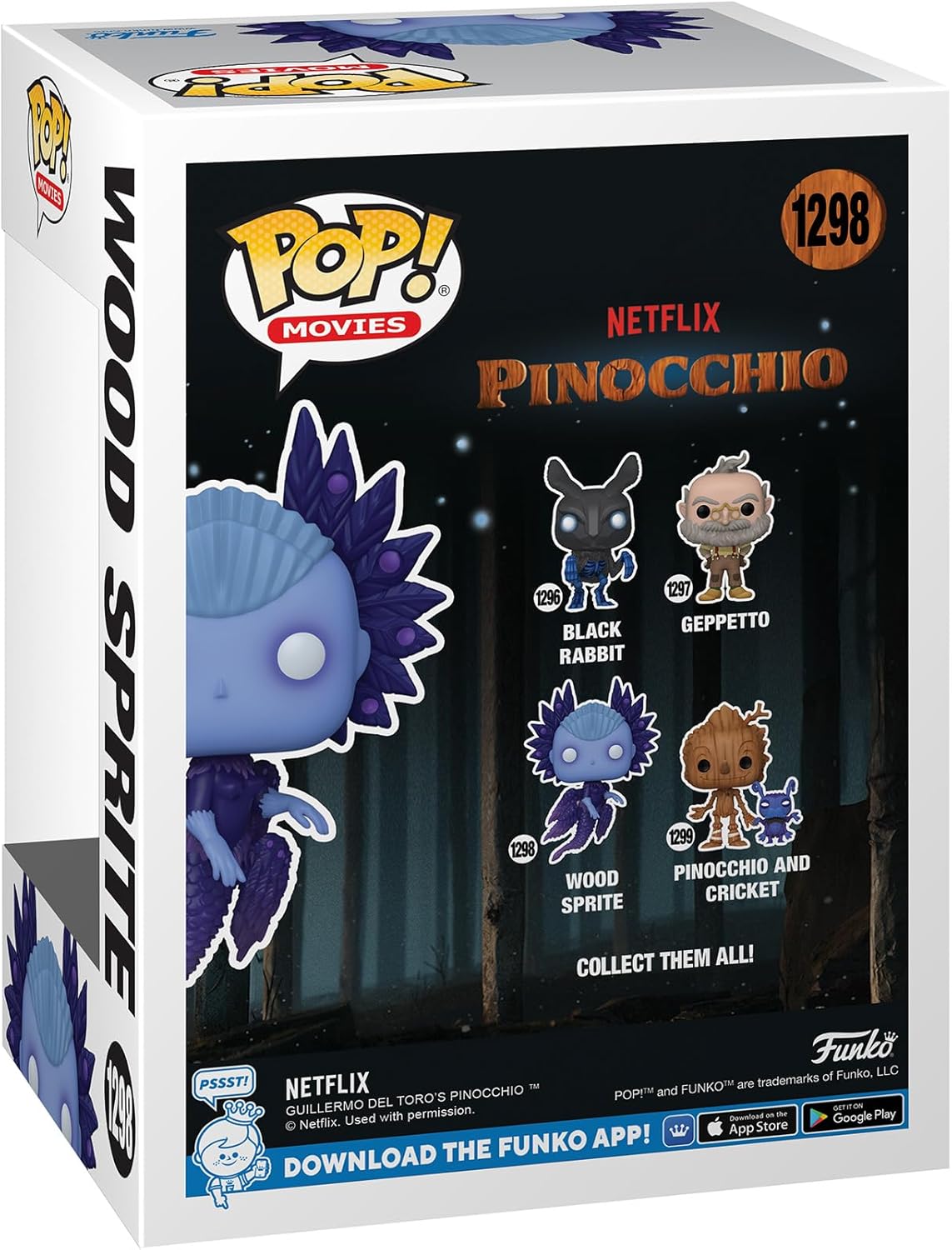 Funko POP! Movies: Pinocchio - Wood Spirit - Collectable Vinyl Figure - Gift Idea - Official Merchandise - Toys for Kids & Adults - Movies Fans - Model Figure for Collectors and Display