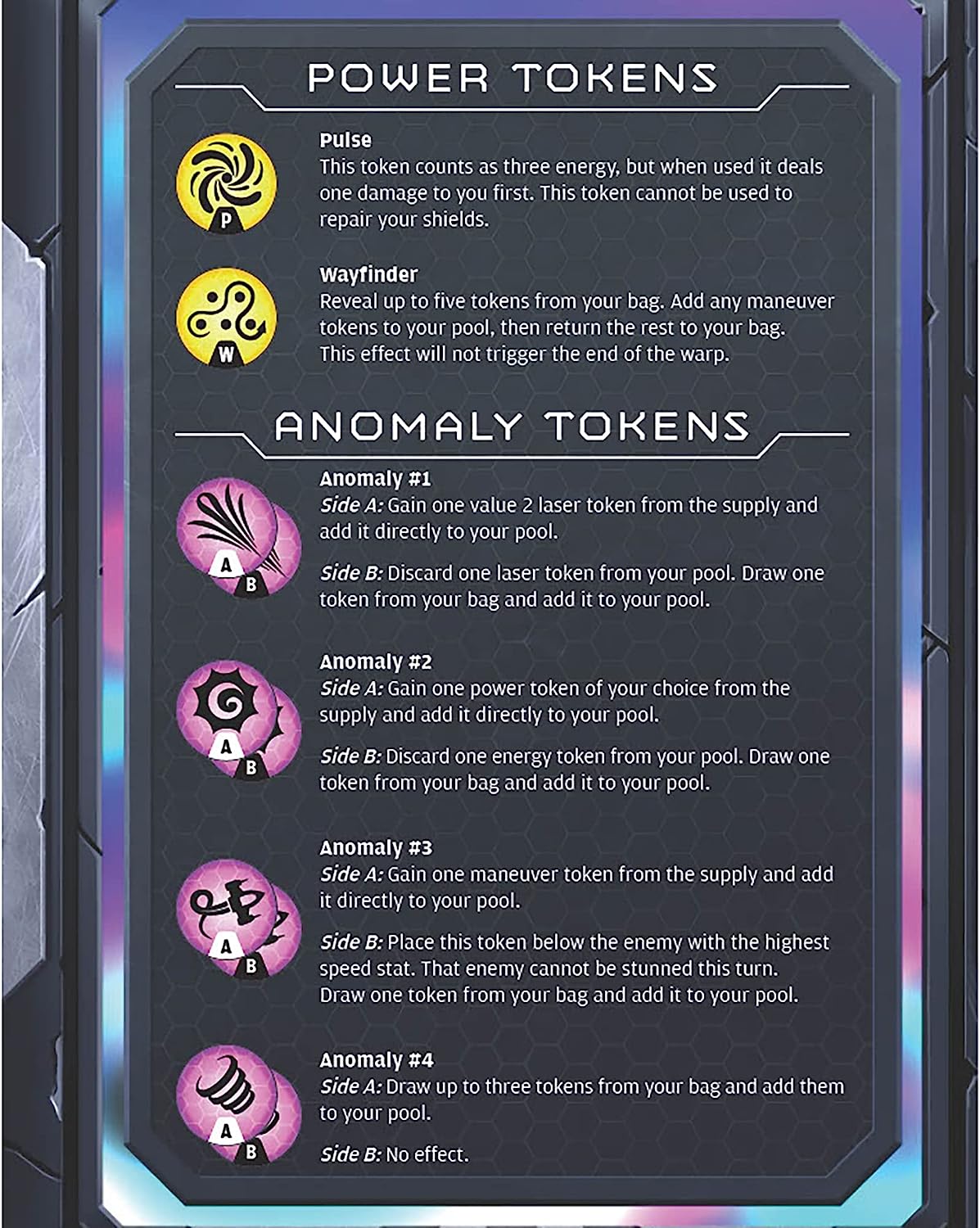 Renegade Game Studios RGS02319 Warp's Edge Anomaly Expansion Card Game