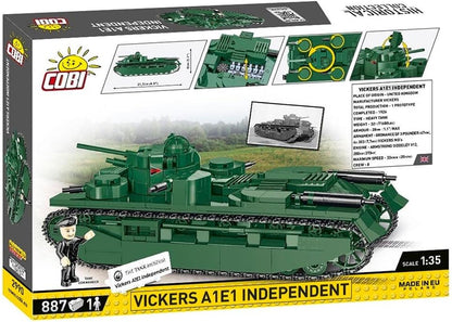 COBI 2990 Historical Collection WWI Vickers A1E1 Independent Tank 886pcs
