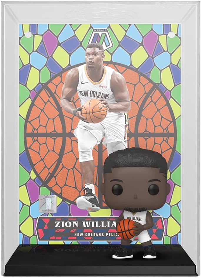 Funko POP! Trading Cards: Zion Williamson - (Mosaic) - Collectable Vinyl Figure - Gift Idea - Official Merchandise - Toys for Kids & Adults - Model Figure for Collectors and Display