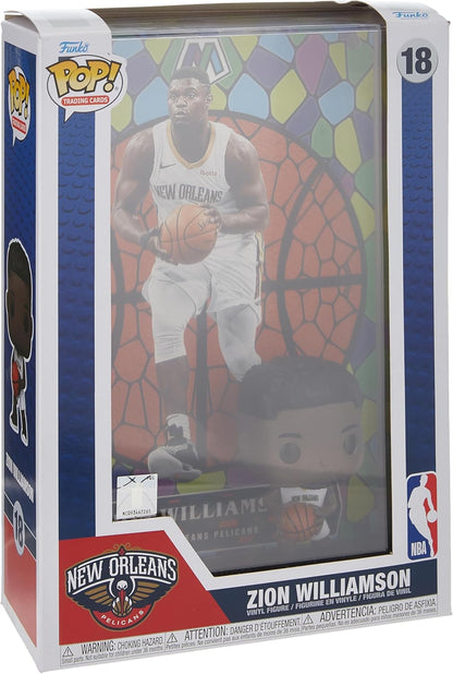 Funko Pop! Trading Cards: NBA - Zion Williamson, New Orleans Pelicans (Mosaic