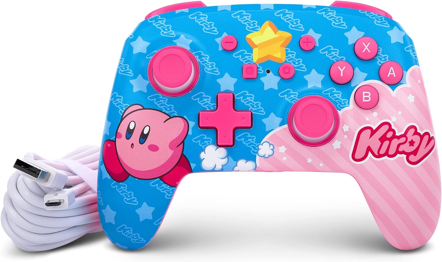 PowerA Enhanced Wired Controller for Nintendo Switch - Kirby
