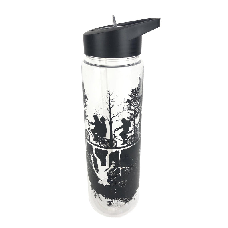 Stranger Things Travel Bottle (Upside Down Design) Plastic Drinks Bottle 25oz/700ml - Official Merchandise