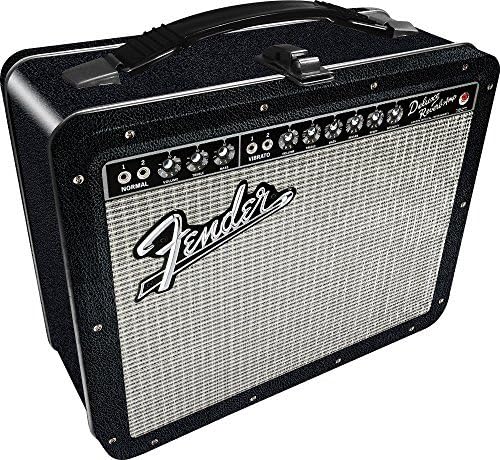 AQUARIUS 48171 Fender Amp Gen 2 Large Fun Box Tin Storage, Multi-Colored