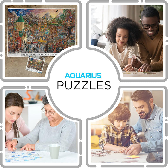 Aquarius 68504 Magical Mystery Tour Beatles Jigsaw Puzzle, Multi-Colored