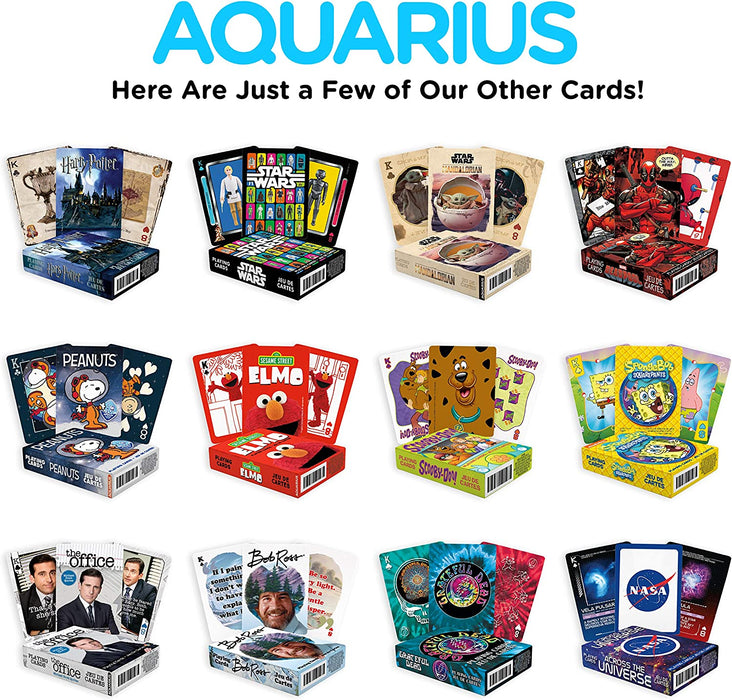 AQUARIUS NEW! AC/DC In Rock We Trust set of 52 playing cards (+ jokers