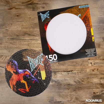 AQUARIUS David Bowie Let's Dance Record Disc Puzzle (450 Piece Jigsaw Puzzle) - Officially Licensed David Bowie Merchandise & Collectibles - Glare Free - Precision Fit - 12 x 12 Inches