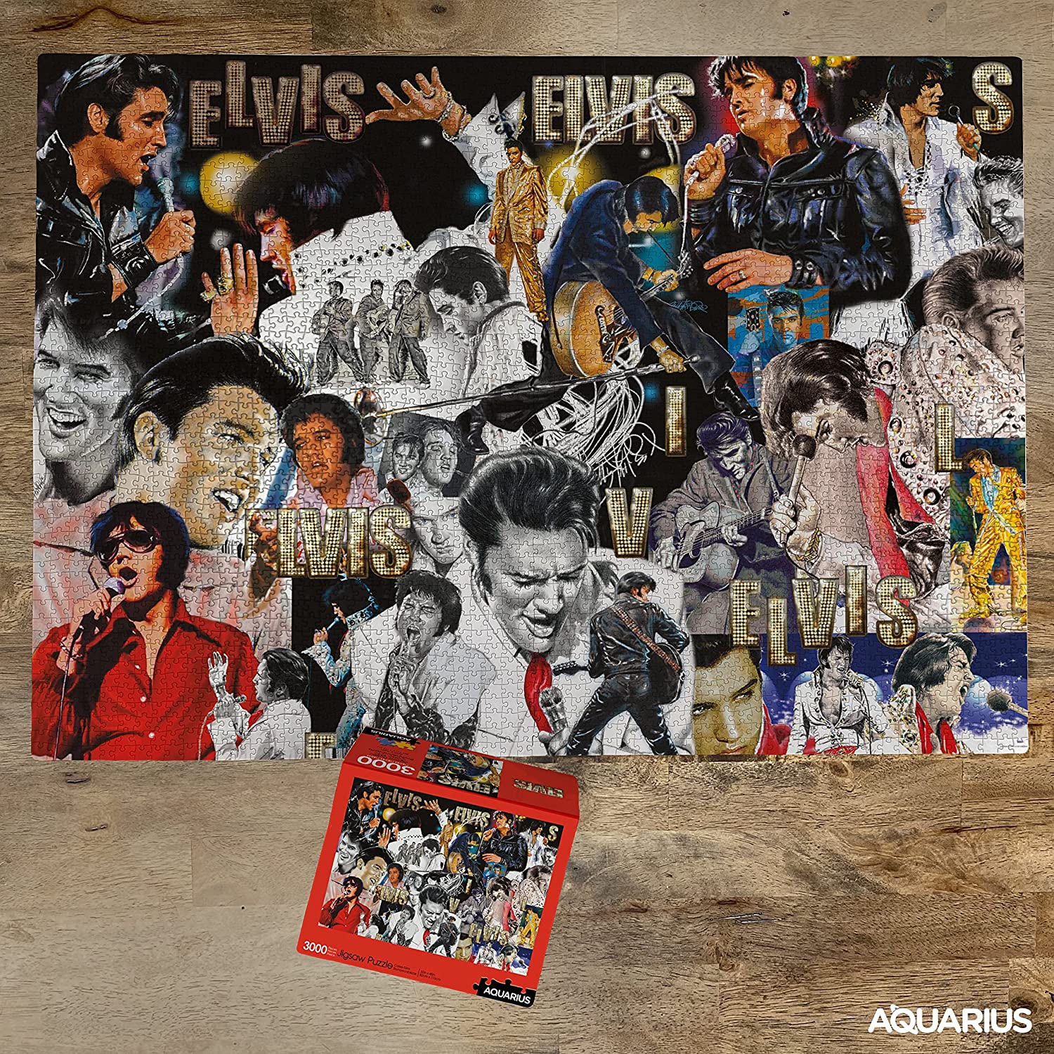 Elvis Presley 3000 piece jigsaw puzzle 32 x 45 Inches (68518