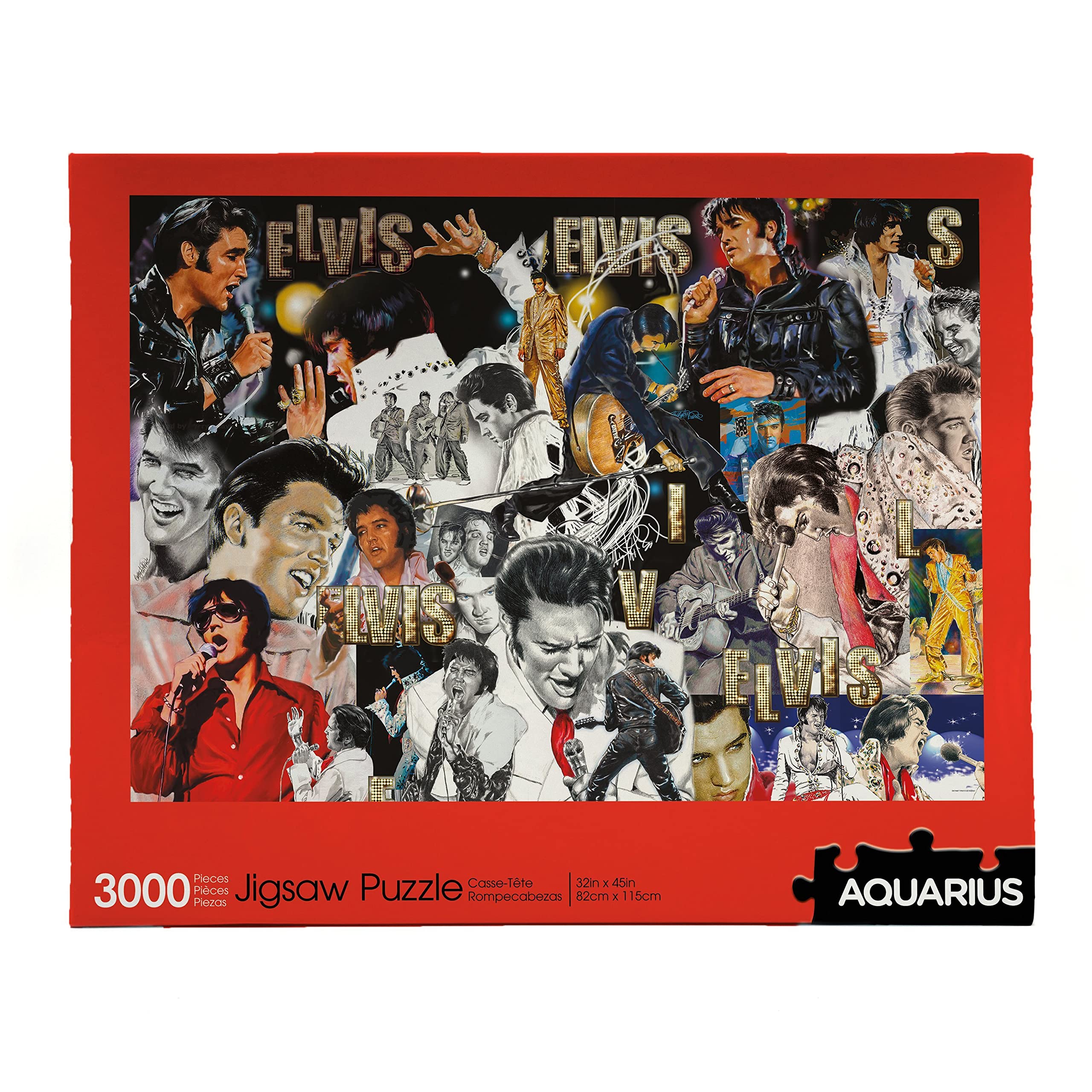 Elvis Presley 3000 piece jigsaw puzzle 32 x 45 Inches (68518