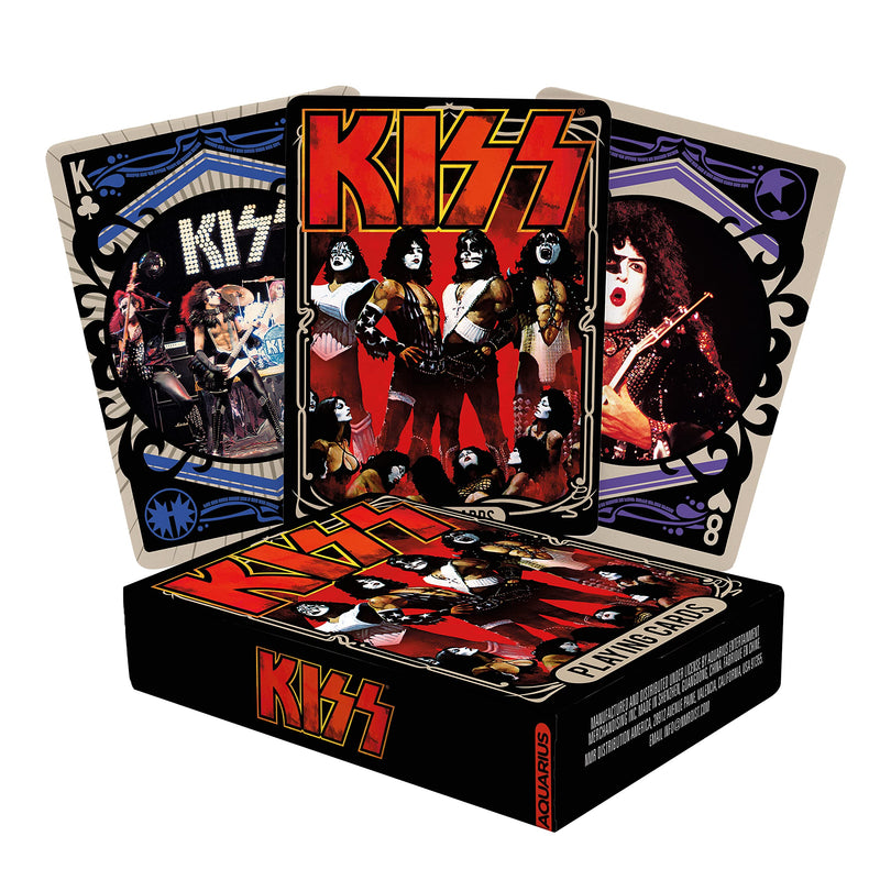 AQUARIUS NEW! Kiss Photos set of 52 playing cards (+ jokers