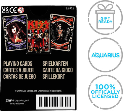 AQUARIUS NEW! Kiss Photos set of 52 playing cards (+ jokers
