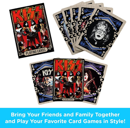 AQUARIUS NEW! Kiss Photos set of 52 playing cards (+ jokers