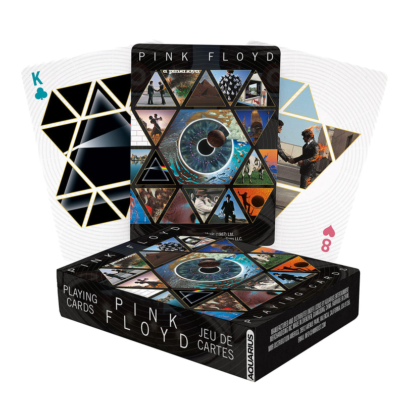 AQUARIUS Pink Floyd Playing Cards - Pink Floyd Themed Deck of Cards for Your Favorite Card Games - Officially Licensed Pink Floyd Merchandise & Collectibles