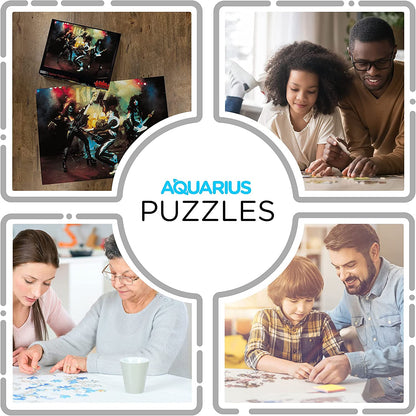 AQUARIUS KISS Puzzle (500 Piece Jigsaw Puzzle) - Glare Free - Precision Fit - Officially Licensed KISS Merchandise & Collectibles - 14x19 Inches