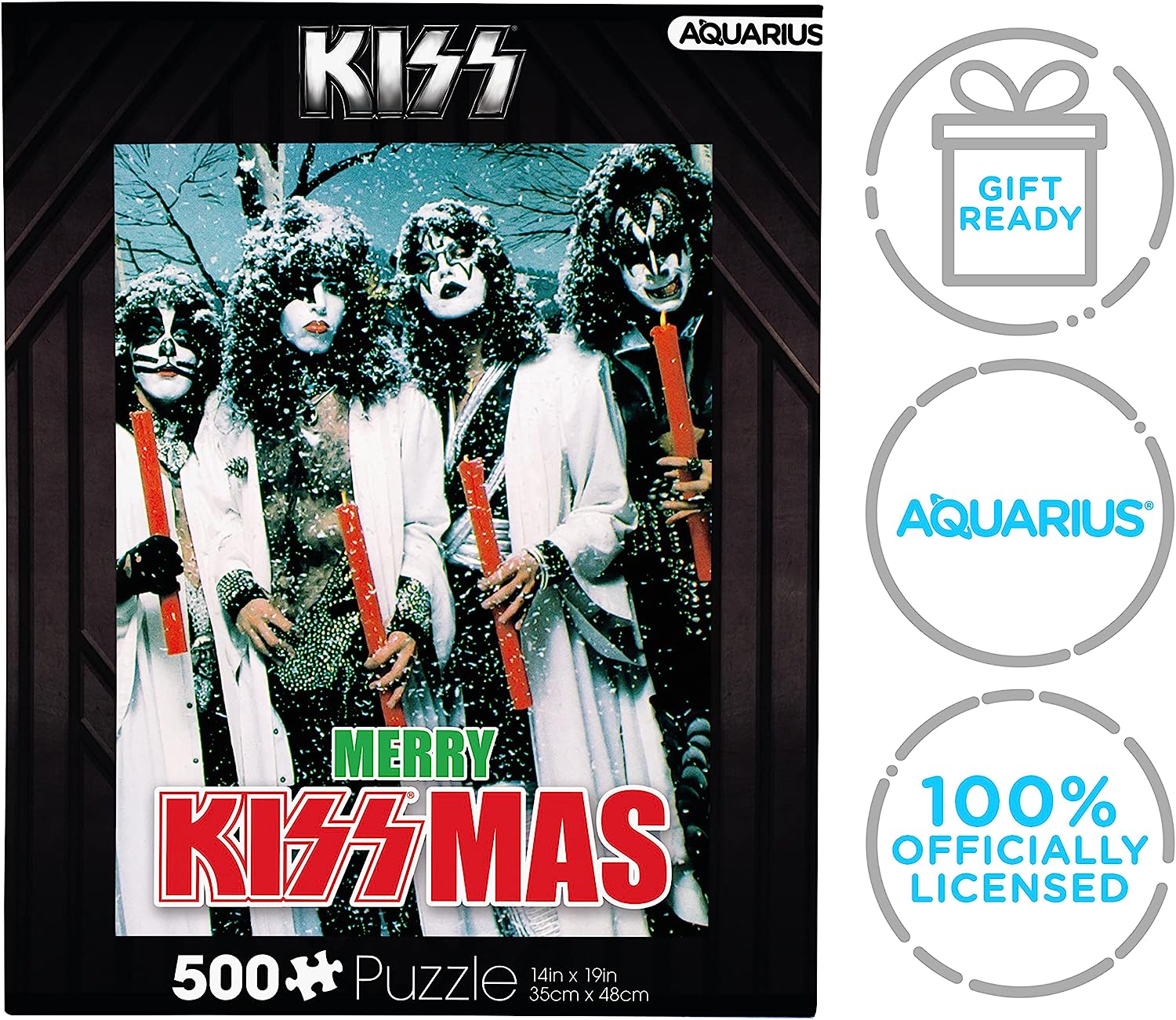 AQUARIUS - Merry Kissmas 500 Piece Jigsaw Puzzle