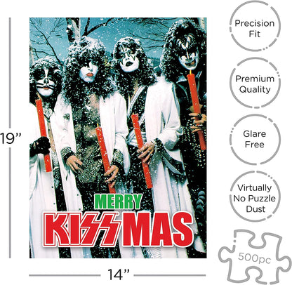 AQUARIUS - Merry Kissmas 500 Piece Jigsaw Puzzle