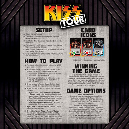 AQUARIUS - KISS Tour Board Game