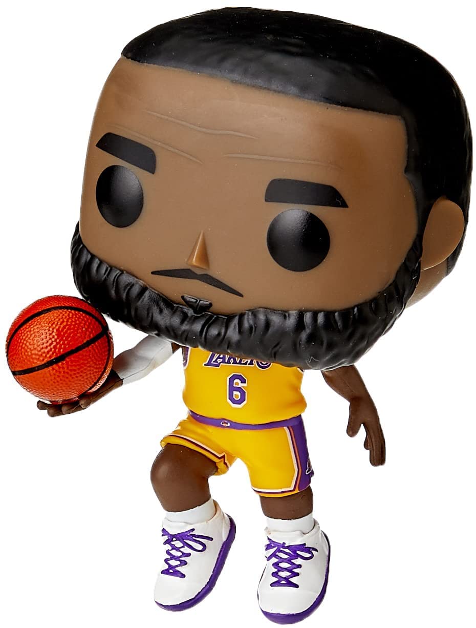 Funko POP! NBA: Lakers - LeBron James #6 - Collectable Vinyl Figure - Gift Idea - Official Merchandise - Toys for Kids & Adults - Sports Fans - Model Figure for Collectors and Display