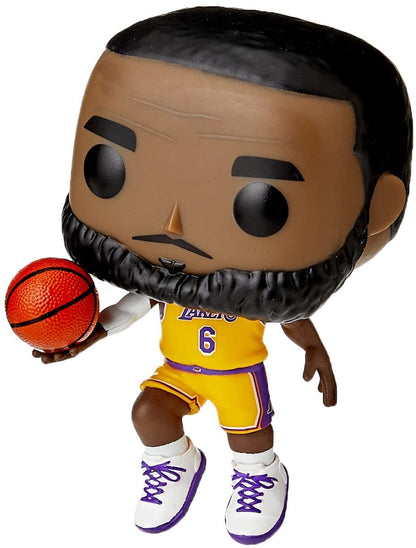 Funko POP! NBA: Lakers - LeBron James #6 - Collectable Vinyl Figure - Gift Idea - Official Merchandise - Toys for Kids & Adults - Sports Fans - Model Figure for Collectors and Display