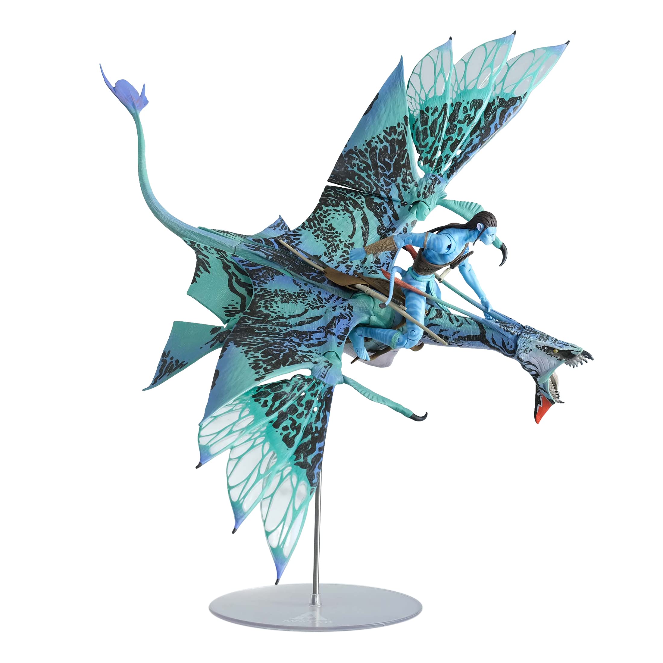 McFarlane Toys, Disney Avatar, , World of Pandora Bob Banshee and Jake Sully Avatar Movie Action Deluxe Figure Set, Disney Toys Collectible Figure – Ages 12+