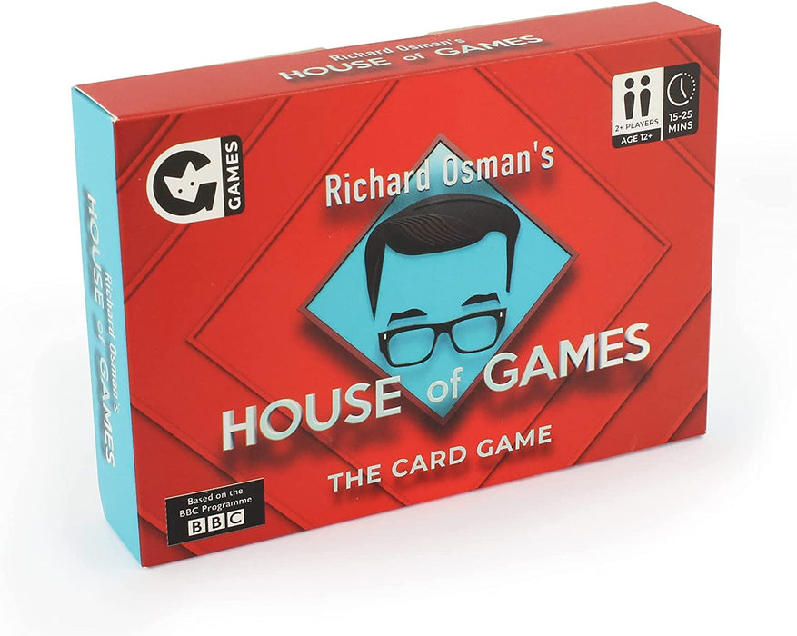 Ginger Fox Official Richard Osman's Official House Of Games Card Game - Based on The Hit BBC Series - Hilarious Trivia Challenges To Play Including Answer Smash. Get Together For A Fun Games Night In