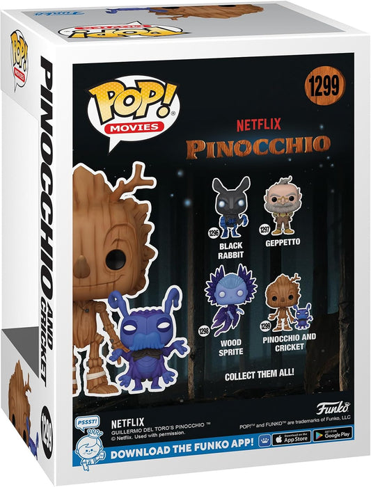 Funko Pop! and Buddy: Enamel Pinocchio - Enamel Pinocchio - Collectable Vinyl Figure - Gift Idea - Official Merchandise - Toys for Kids & Adults - Movies Fans
