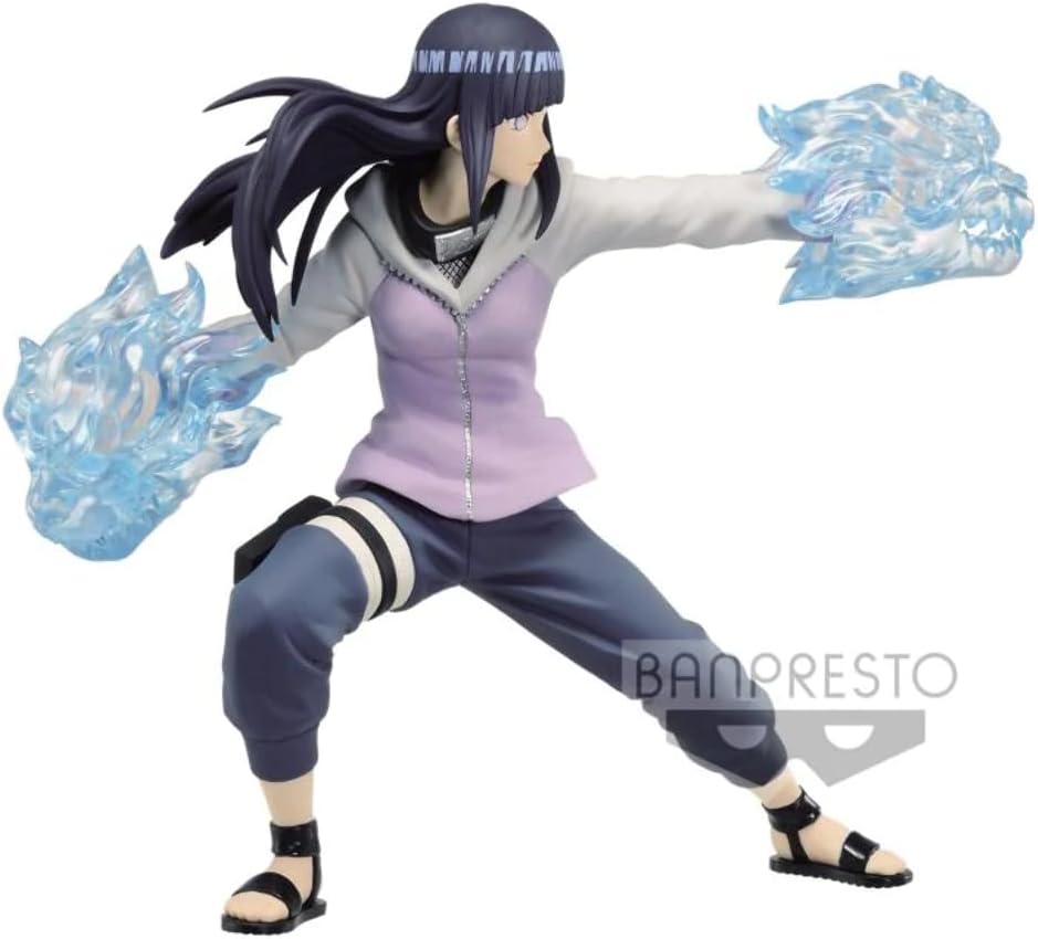 Banpresto BAN18711 Naruto Shippuden-Hinata Hyuga-Amazing Heroes WHM 16cm, Multi-Coloured, Multicolour