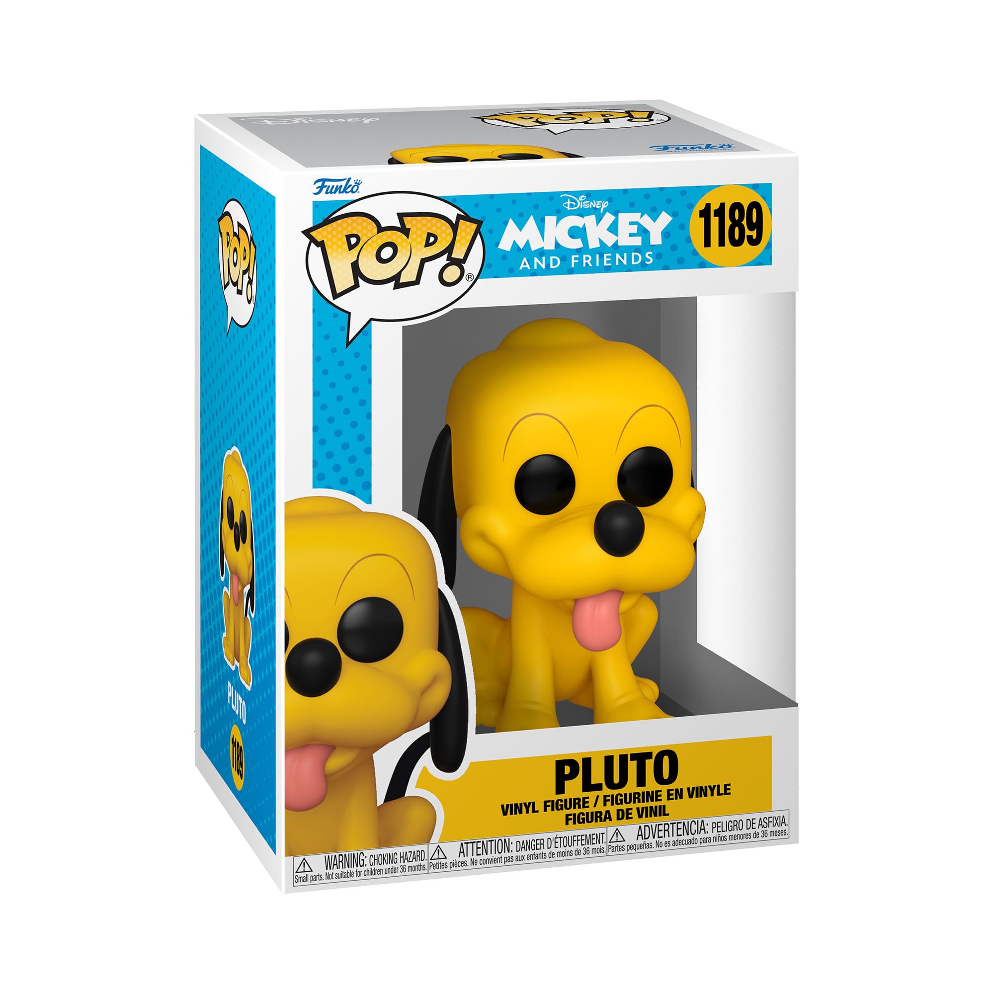 Funko Pop! Disney: Classics - Pluto - Collectable Vinyl Figure - Gift Idea - Official Merchandise - Toys for Kids & Adults - Movies Fans - Model Figure for Collectors and Display