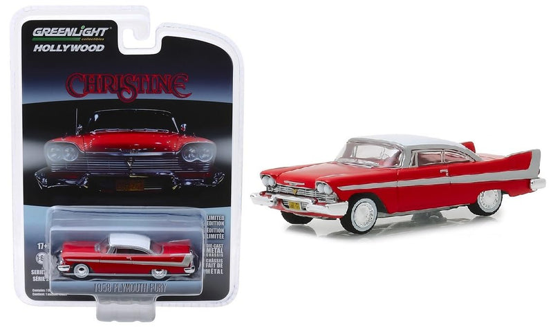 Greenlight- Christine Auto in Miniatura da Collezione, Colore Rosso/Bianco, 44830/6